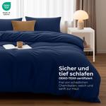 Комплект постельного белья Utopia Bedding, 3 предмета, 200x200/50x75 см, темно-синий - фото 2