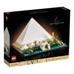 Конструктор LEGO Architecture Великая пирамида Гизы 21058, 1476 деталей - фото