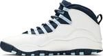 Кроссовки Air Jordan 10 Retro Ice Blue 2005, белый - фото 3