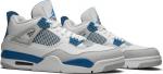 Кроссовки Air Jordan 4 Retro Military Blue 2012, белый - фото 8