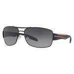 Солнцезащитные очки Prada SPS 53N, черный - фото 3