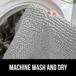 Коврик для ванной Gorilla Grip, 92х61 см, светло-серый - фото 5