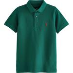 Футболка-поло Next Short Sleeve, темно-зеленый - фото