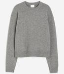Джемпер H&M Melange, серый - фото