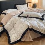 FUANNA Комплект постельного белья, 180 см, 4 предмета - фото 7