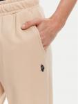 Джоггеры regular fit WUP1513 U.S. Polo Assn., бежевый - фото 4