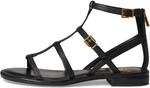 Сандалии Vince Camuto Luane Gladiator Flat Sandals, черный - фото 4
