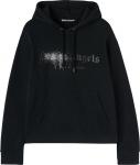 Худи Palm Angels Rhinestone Sprayed Hoody 'Black', черный - фото 2
