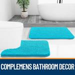 Коврик для ванной Olanly, 60х40 см, бежевый - фото 6