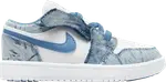 Кроссовки Air Jordan 1 Low ALT PS Washed Denim, белый - фото