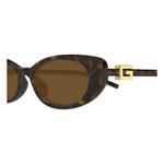 Солнцезащитные очки Gucci GG1680S, коричневый - фото 3