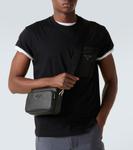 Сумка через плечо из кожи Saffiano Prada, черный - фото 2