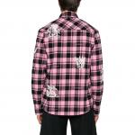 OFF-WHITE Фланелевая рубашка OFF WHITE Character Check - фото 5