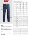 Мужские джинсы Levi's прямого кроя, мультиколор - фото 5