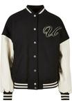 Бомбер Urban Classics BIG U COLLEGE, цвет Black Palewhite - фото 6