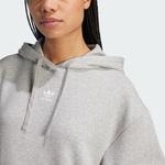 Толстовка оверсайз из флиса Essentials Adidas, цвет Medium Grey Heather - фото 5
