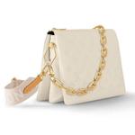Сумка Louis Vuitton Coussin PM, светло-бежевый - фото 2