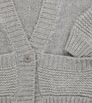 Укороченный кардиган Il Gufo, Cloud Grey - фото 3