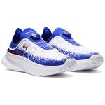 SlipSpeed Низкие Беговые Кроссовки Унисекс Белый Синий Under Armour - фото 3