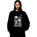 Унисекс худи Nike черное - фото 5