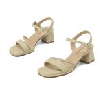 Сандалии женские Kekafu, желтый - фото 4