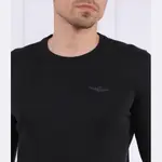 Свитер обычного кроя Aeronautica Militare, черный - фото 4