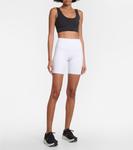 Шорты с высокой посадкой Alo Yoga, белый - фото 2