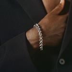 Браслет Tiffany & Co. Medium Link, серебро - фото 5