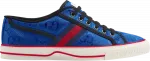 Кроссовки Gucci Tennis 1977 Off the Grid Low Blue, синий - фото 2