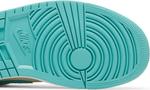 Кроссовки Wmns Air Jordan 1 Low Tropical Teal Sandy Beige, бирюзовый - фото 5