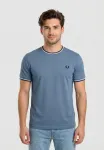 Простая футболка Fred Perry, Bleu - фото
