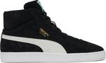 Кроссовки Puma Suede Mid 21 Black, черный - фото