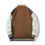 Бейсбольная куртка унисекс LEVEL, Черный - фото 6