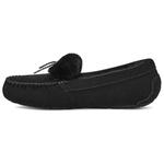 Лоферы женские черные Ugg - фото