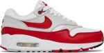 Кроссовки Nike Wmns Air Max 90/1 'White University Red', красный - фото