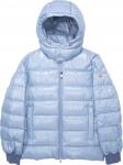 Пуховик Moncler Cuvellier Shiny Puffer Jacket 'Blue', синий - фото