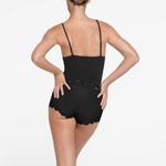 Майка Skims Fits Everybody Lace Triangle, черный - фото 4