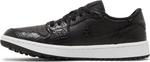 Бутсы Air Jordan 1 Low Golf Black Crocodile, черный - фото 3