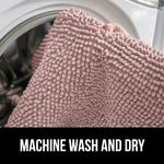 Коврик для ванной Gorilla Grip, 61х44 см, бледно-розовый - фото 5