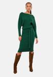 Платье Lipsy Jumper dress, Dark Green - фото