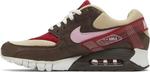 Кроссовки Nike DQM x Air Max 90 Current Huarache PRM 'Bacon', коричневый - фото 4