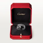 Кольцо Cartier Juste un Clou Double, белое золото/бриллианты - фото 6