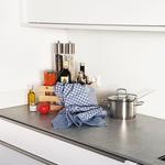 Чайные полотенца набор  Zollner, синий - фото 4