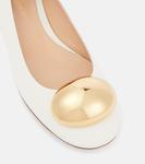 Кожаные балетки Sphera Gianvito Rossi, белый - фото 5