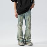 Джинсы унисекс Xinyinsu, синий - фото 15