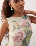 Топ Reclaimed Vintage licensed Ashmolean tank with applique - фото 3