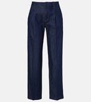 Прямые джинсы Mallory Citizens of Humanity, Blue - фото