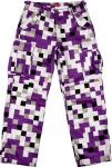 Брюки Supreme Cargo Pant 'Purple Digi Camo', фиолетовый - фото
