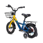 Велосипед детский MAX BIKE Nino 12", желтый/синий - фото 6