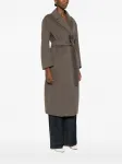 Пальто с поясом 'S Max Mara, коричневый - фото 3